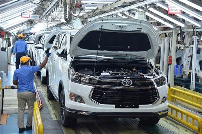 Toyota plants in India 
